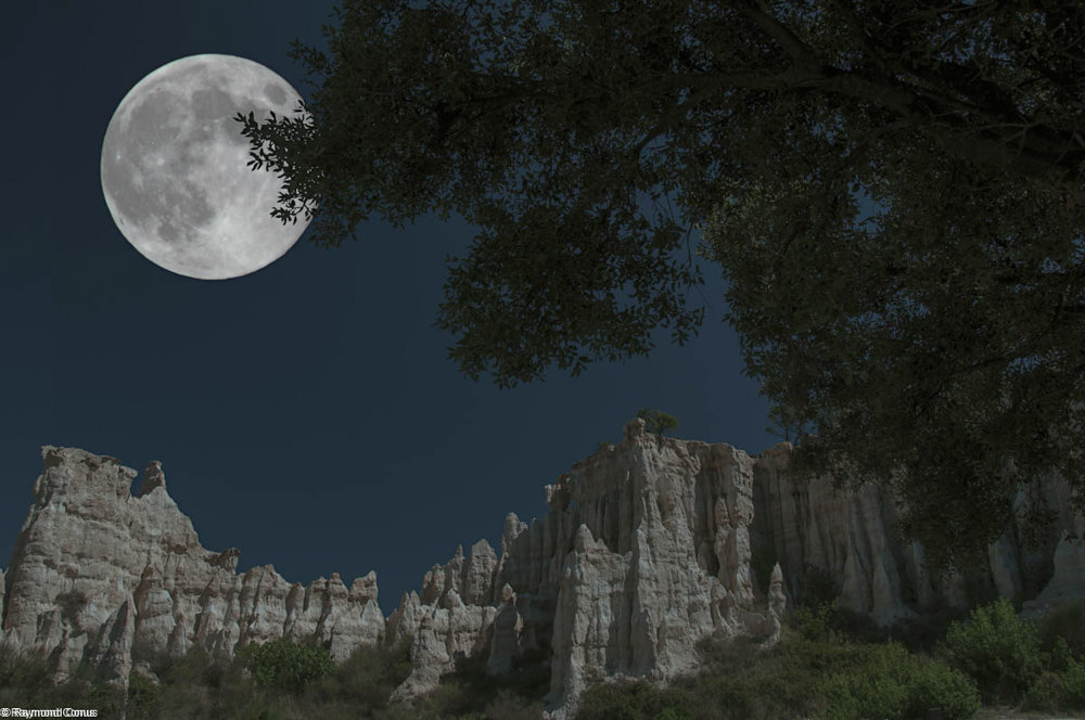 The organs of Ille-sur-Têt under the moon (34)