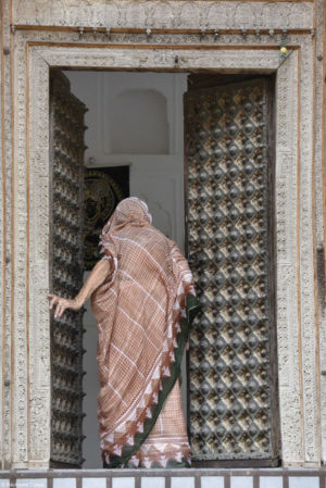 Entrance to a Haveli. Mandawa, Rajasthan - 2016