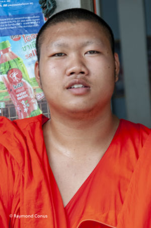 Apprentice Buddhist monk, Chiang Mai, Thailand, 2015