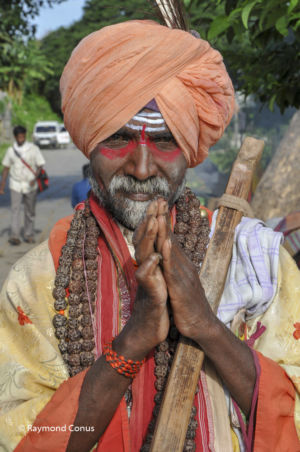 Sadhu, Hampi, Inde, 2016