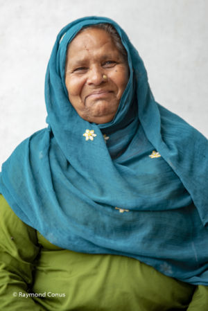 Femme visitant la tombe d’Humayun, Delhi, Inde, 2016