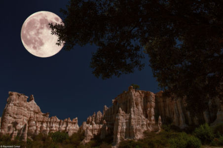 The organs of Ille-sur-Têt under the moon (32)